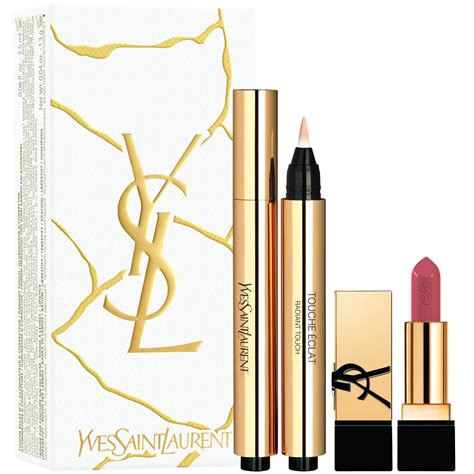 yves saint laurent touche eclat secrets makeup gift set|touche eclat original shade.